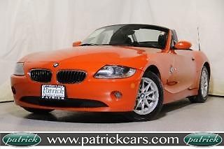 No reserve one owner 2005 z4 2.5i convertible 5 speed manual carfax certified nr