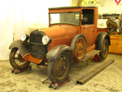 1929 ford model a pickup truck rat rod