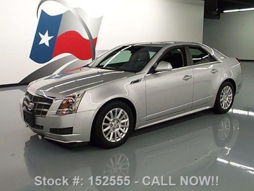 2011 cadillac cts luxury htd leather pano sunroof 26k texas direct auto