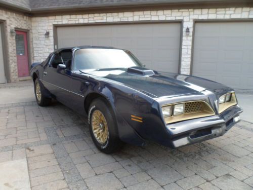 1977 bandit se trans am  / phs documented real special edition !