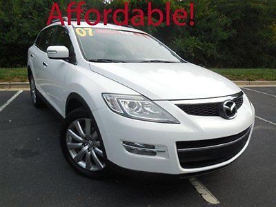Mazda cx-9 2wd 4dr grand touring suv automatic gasoline 3.5l v6 cyl crystal whit