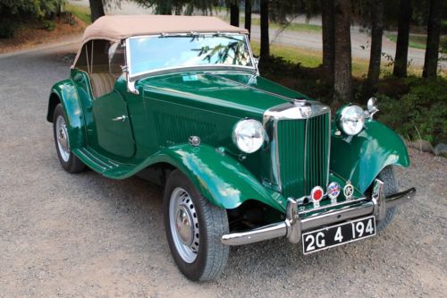 1953 mg td roadster, fully restored, no leaks, lovely car!!