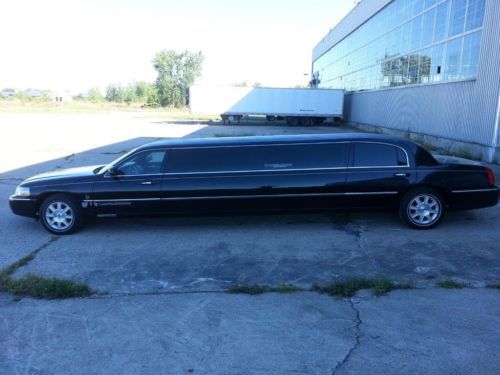 2007 lincoln continental stretch limousine 5th door federal 120&#034; 10 passenger
