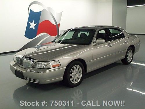 2010 lincoln town car signature limited htd leather 45k texas direct auto