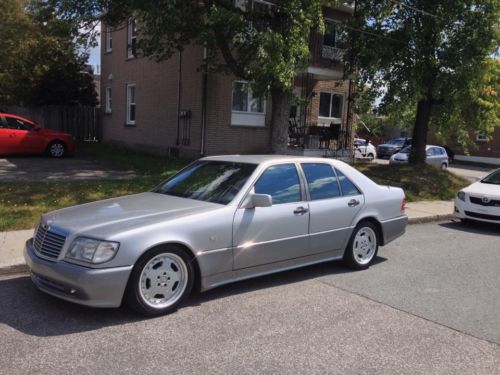1992 mercedes-benz s500 amg jdm w140 with only 30400 miles !