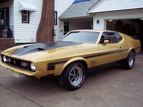 1972 ford mustang mach 1 q code 351 cobra jet nut and bolt restoration the best