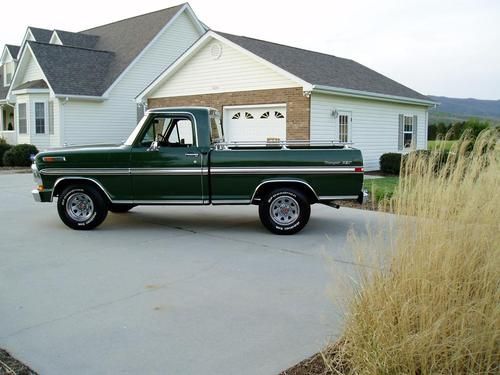 1971 ford ranger xlt . 16k actual miles . original paint .. v8,at, a/c.