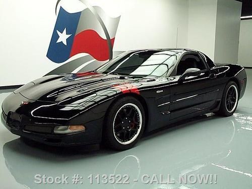 2004 chevy corvette z06 405 hp 6-speed leather hud 45k texas direct auto