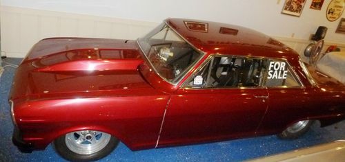 1963 chevy nova customized for drag racing hot-rod