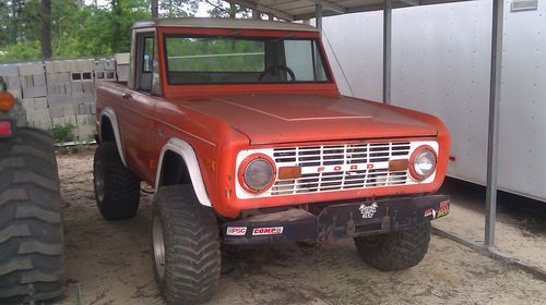 1976 ford bronco sport utility 4x4 fuel injected 5.0