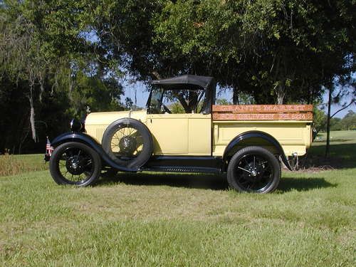 Ford model a roadster pickup truck 1929 complete restoration in 2008 nice!!! a++