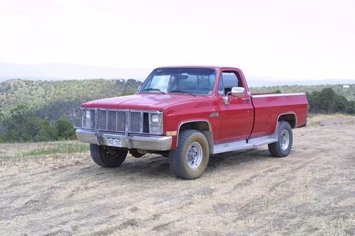 1984 chevy gmc sierra classic 4x4 automatic a/c clean colorado pickup truck 2500