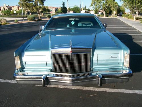 197 9 lincoln mark v  one-owner arizona title  car  located in las vegas nv.