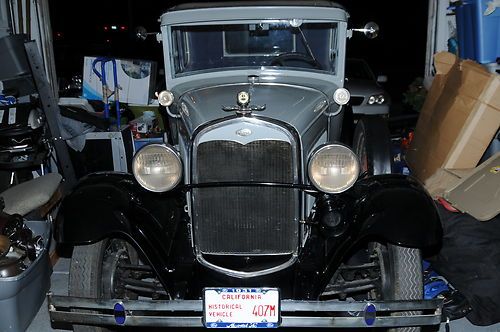 Restored 1931 ford model a in excellent condition