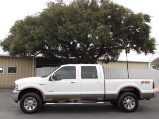 King ranch heated leather pwr opts 6 cd powerstroke diesel 4x4 fx4 alloys!