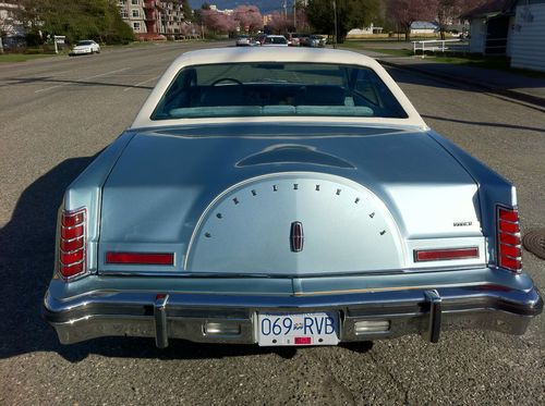 1979 lincoln mark v in excellent condition