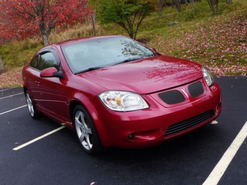 2009 pontiac g5 gt coupe red