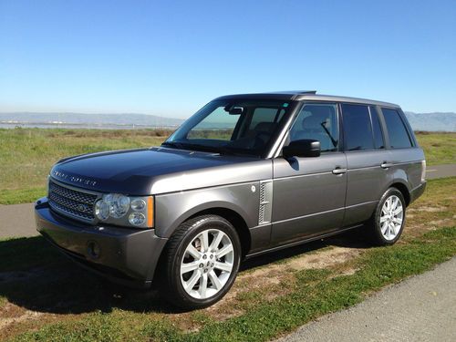 2006 land rover range rover supercharged, orig owner, no accidents or paintwork