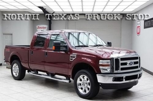 2008 ford f250 diesel 4x4 lariat navigation sunroof heated leather 1 texas owner