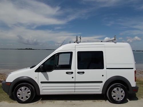 11 ford transit connect xl cargo - florida van - warranty - cargo bin package