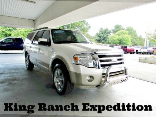 2010 ford expedition king ranch el 4x4 sport utility dvd nav leather 4wd suv v8