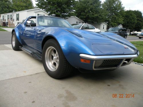 1971 chevy corvette, v-8 350 chevrolet sports car ***** low reserve*****