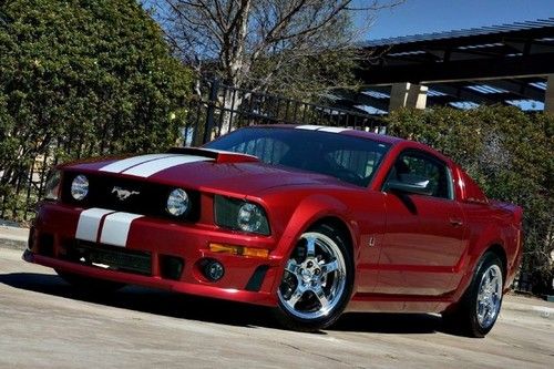 2006 ford mustang roush stage 2  power driver seat shaker audio 1 owner