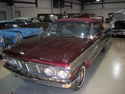 1963 mercury comet s22 convertible burgundy automatic gas saver 6 cylinder