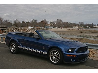 2007 ford shelby mustang gt500 convertible "3167 miles!!! like new!!!"