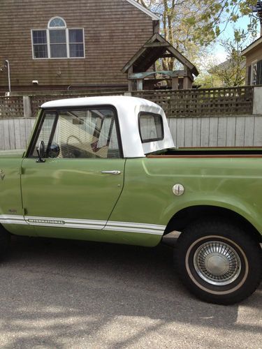 Great condition '71 scout. runs and drives perfect. many new parts!