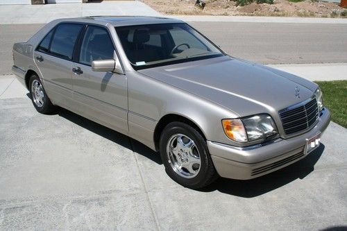 1999 mercedes benz s420 w/ 60k documented miles - excellent condition