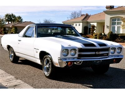 1970 chevrolet el camino ss 454 ls6 m22 4-speed - all #'s matching - frame off!