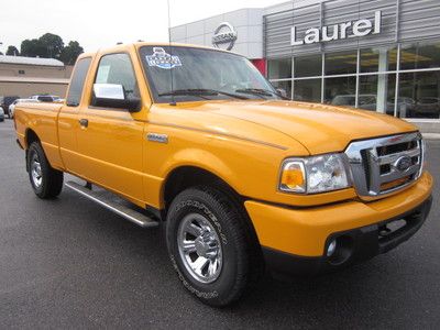 2008 ford ranger 4wd super cab low miles one owner clean carfax