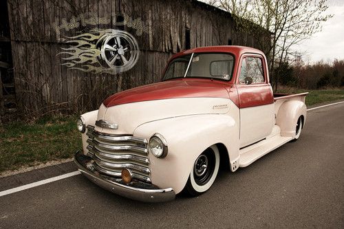 1951 cool! fun! chevy pickup truck turns many heads