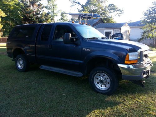 2001 ford f-250 super duty xlt extended cab pickup 4-door 5.4l