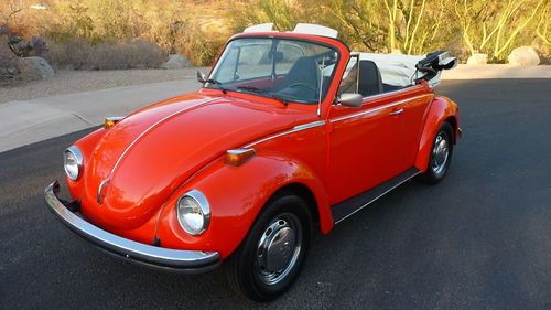 1973 volkswagon beetle convertible
