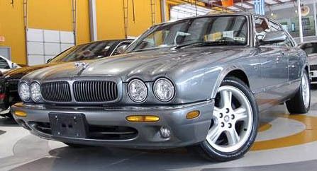 2003 jaguar xj8 sport v8 4 door. this car is silver ext/ and black leather int.