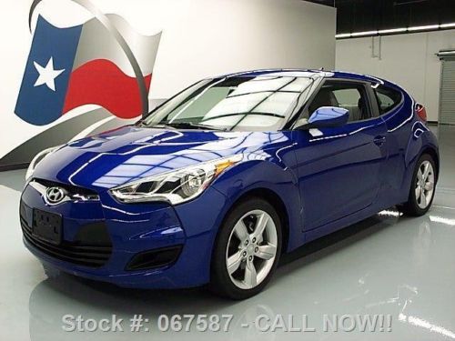 2012 hyundai veloster 6-speed cruise control only 28k!! texas direct auto