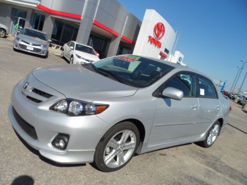 Hail sale new 2013 toyota corolla s w/ moonroof for just $17,132