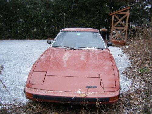 1984 mazda rx/7 gx - not running - parts or project car