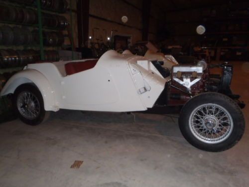 1954 mg tf mgtf frame off restoration started and near completion
