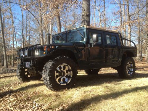 Hummer h1 4 door convertible 383 stroker engine lifted on 38's off-road 4x4