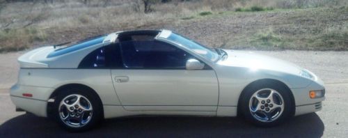 &#039;90 nissan twin turbo 300zx, 36,802 actual miles, rare pearl white, clean title