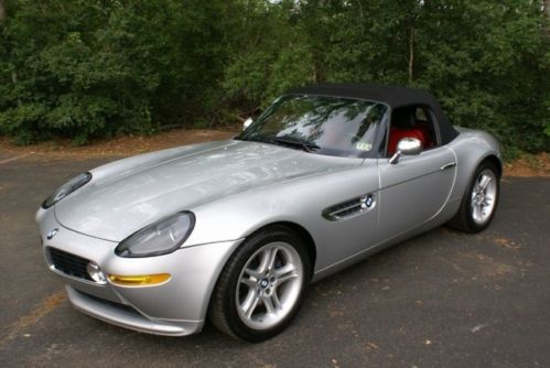 Bmw z8 leather loaded convertible 2 in stock. rare. buy today.