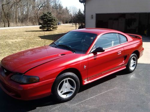 1997 mustang 3.8 5spd show room condition all original 5,600 miles runs great