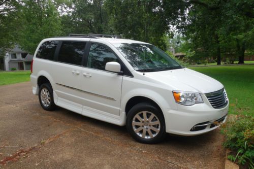 Chrysler 2012 town &amp; country touring handicap wheelchair accessible disabled van