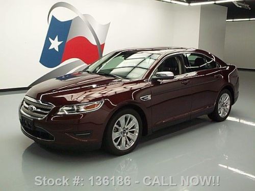 2012 ford taurus ltd awd leather rearview cam 19&#039;s 46k texas direct auto
