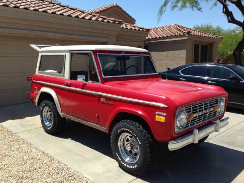 Classic 1971 ford bronco