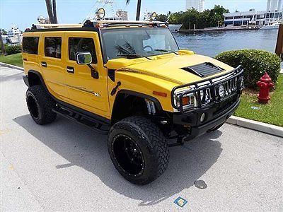 Florida custom hummer h2 lux 4x4 brand new fabtech lift kit fuel wheels and more