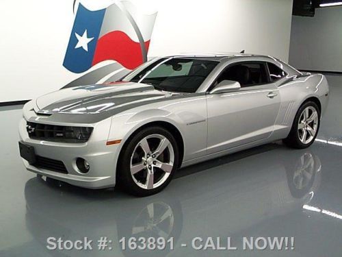 2010 chevy camaro 2ss rs auto htd leather sunroof 63k texas direct auto